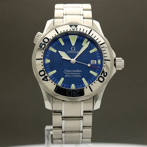 omega seamaster electric blue price|omega seamaster blue face.